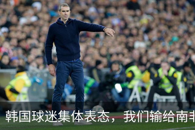 韩国球迷集体表态，我们输给南非，是因为中国国足坑了我们